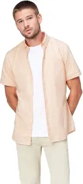 koszula-find-slim-fit-krotki-rekaw-morelowy-m