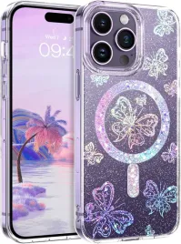 etui-silikonowe-do-apple-iphone-11-pro-brokat-holo-motyle-magsafe-a2160