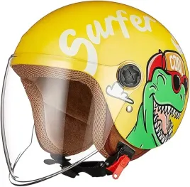 freeup-kask-motocyklowy-dla-dzieci-zolty-48-55-cm-dinozaur