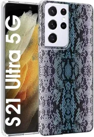 etui-silikonowe-do-samsung-galaxy-s21-ultra-5g-motyw-niebieska-skora-weza