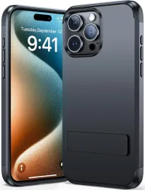 etui-wzmocnione-do-apple-iphone-15-pro-czarne-pancerne-matowe-z-podstawka