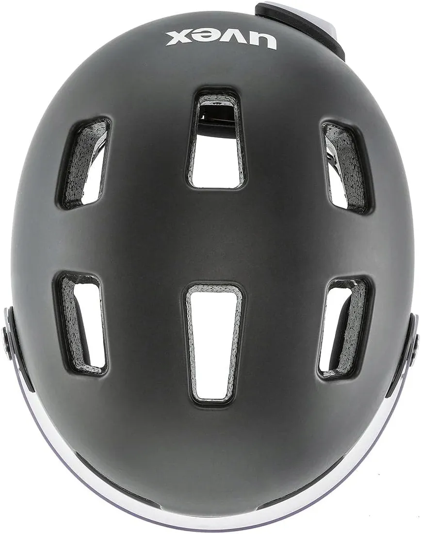 kask-rowerowy-uvex-rush-visor-black-silver-mat-55-58-cm-stan-nowy