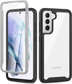 etui-bumper-do-samsung-galaxy-s21-fe-5g-czarna-szara-ramka-ochrona-ekranu