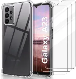 zestaw-etui-przezroczyste-do-samsung-galaxy-a23-5g-3x-szklo-hartowane