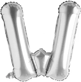 dekoracje-urodzinowe-balon-litera-w-srebrny