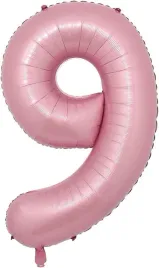duzy-balon-40-cm-urodziny-cyfra-9-rozowy