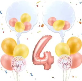 zestaw-dekoracji-urodzinowych-dla-dziecka-4-lata-balony-60cm-kolorowe