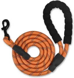 smycz-dla-psa-pomaranczowa-mocna-gruba-linka-150cm