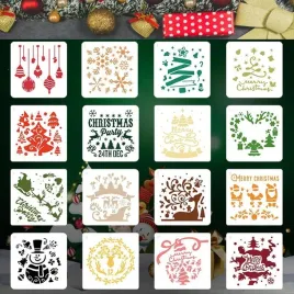 16x-szablon-do-rysowania-malowania-dekoracji-swieta-boze-narodzenie-13x13cm