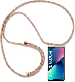 etui-do-apple-iphone-13-pro-bezbarwne-i-kolorowy-pasek