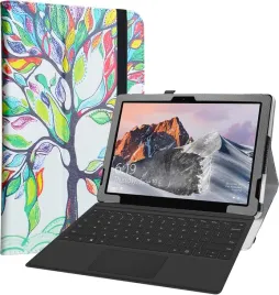 etui-do-teclast-x6-pro-zamykane-z-kalpka-kolorowe-drzewo-wysoka-ochrona