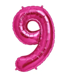 duzy-balon-foliowy-na-rocznice-urodziny-cyfra-9-intensywny-rozowy-40cm