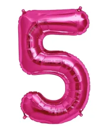 duzy-balon-foliowy-na-rocznice-urodziny-cyfra-5-intensywny-rozowy-40cm