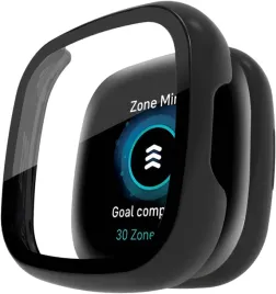 2x-etui-do-fitbit-versa-4-czarna-ramka-wytrzymale-ochronna-ekranu-solidne