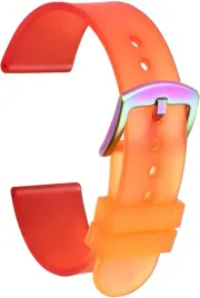 pasek-do-zegarka-ombre-czerwono-pomaranczowe-uniwersalny-pu-22mm