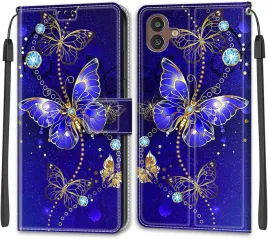 etui-do-samsung-galaxy-a04-niebieskie-motyl-diamenty-z-klapka-solidne