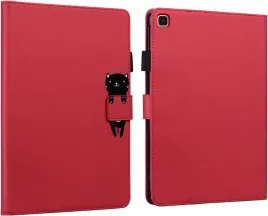 etui-do-samsung-galaxy-tab-a7-2020-czerwone-kotek-slodkie-urocze-z-klapka