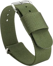 pasek-do-zegarka-zielony-nato-nylonowy-uniwersalny-srebrna-klamra-20mm