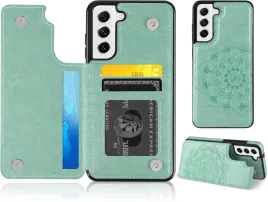 etui-do-samsung-galaxy-s21-fe-zielone-plecki-portfel-tloczona-mandala-mocne