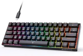 klawiatura-gamingowa-mechaniczna-rgb-qwerty-czarna-podswietlenie-dk61-zolty