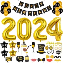 zestaw-dekoracji-nowy-rok-sylwester-czarno-zloty-2024-ozdoby-balony
