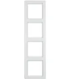 hager-q-1-ramka-4-elementy-biala-polar-stan-nowy