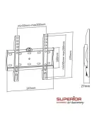 superior-electronics-extra-slim-supstv001-uchwyt-s-standard-vesa-200-x-200