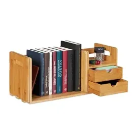 relaxdays-organizer-na-biurko-z-bambusa-2-szuflady-wysuwany