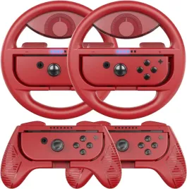 kierownica-nintendo-switch-oled-racing-czerwony-zestaw-mario-kart-4-coodio