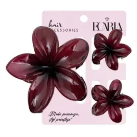 ecarla-zestaw-spinek-klamer-do-wlosow-kwiat-xl-2-mini-baklazan-sp429