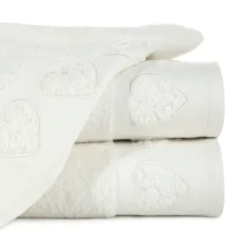 recznik-50x90-kamila-krem-serca