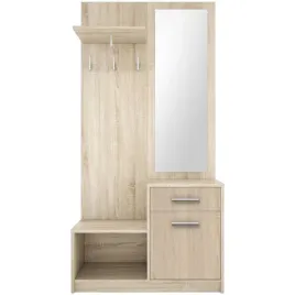 garderoba-szafa-z-lustrem-wieszakami-do-przedpokoju-dab-sonoma-90-cm-lucas