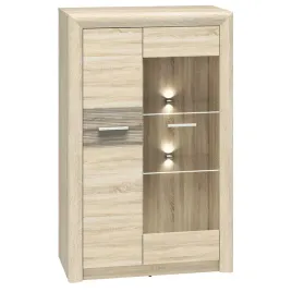 witryna-stojaca-led-szafka-regal-do-salonu-sonoma-trufel-85-cm-solver