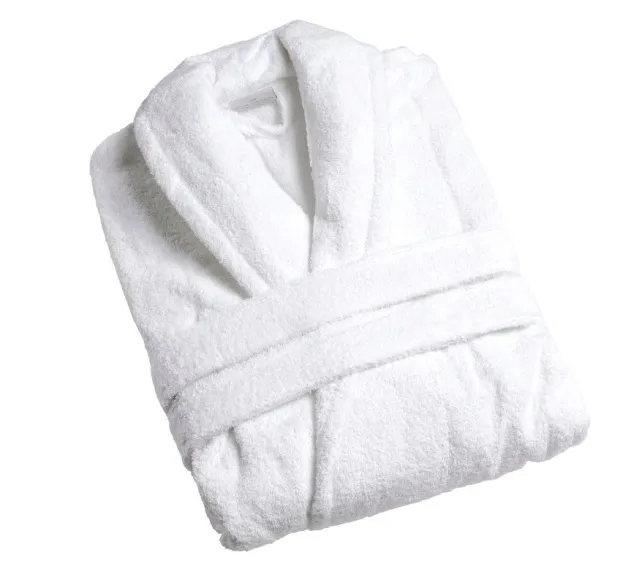 Szlafrok hotelowy frotte biały 100% bawełna XXL