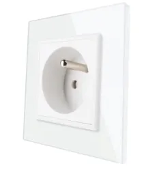 gniazdo-gniazdko-elektryczne-szklane-z-bolcem-biale-pojedyncze-kontakt