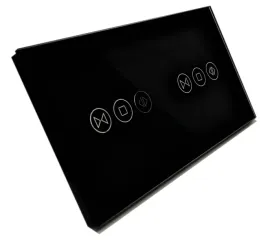 panel-szklany-dotykowy-2-x-wlacznik-rolet-czarny