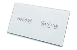 panel-szklany-dotykowy-2-x-wlacznik-rolet-bialy