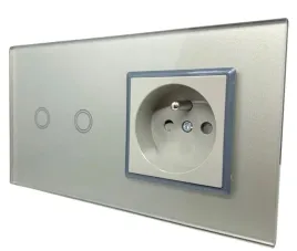 gniazdo-z-wlacznikiem-podwojnym-panel-szary