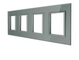 ramka-szklana-gniazdko-gniazdo-poczworna-szara-4