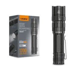 Zdjęcie produktu Latarka wojskowa kompaktowa LED przenośna VIDEX A156R 1700LM zasięg 210m