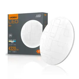 Zdjęcie produktu Lampa, plafon, oprawa LED sufitowa VIDEX 4320lm 48W 48cm Prostokątny wzór