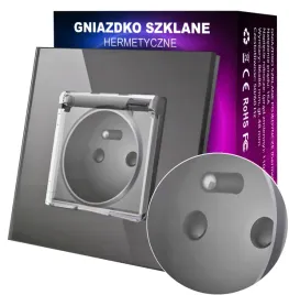 gniazdko-gniazdo-elektryczne-szklane-szare-hermetyczne-kontakt-ip44