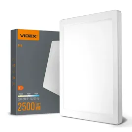 lampa-kwadratowa-led-videx-dl6s-24w-3000k-4000k-6500k-biala