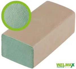 reczniki-skladane-papierowe-welmax-zielony-zz-smart-4000