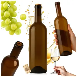 brazowa-butelka-na-wino-bordeaux-750-ml-zestaw-z-korkiem-aglomerowanym