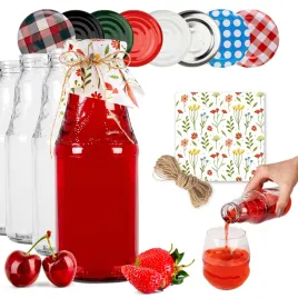50x-butelki-soczek-330-ml-na-soki-z-kapturkami-zakretkami-sznurek-jutowy