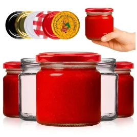 50x-sloiki-sloiczki-na-miod-dzemy-konfitury-mieso-212ml-z-wieczkami-gratis