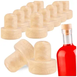 100x-korki-do-wina-butelek-nalewek-grzybek-syntetyczny-215mm-zestaw-korkow