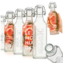 10x-butelki-szklane-grawer-logo-firmy-na-wode-lemoniade-sok-kwadrat-1000-ml