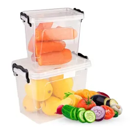 2x-pojemniki-na-zywnosc-ciasto-lunchbox-organizer-na-kosmetyki-leki-kable